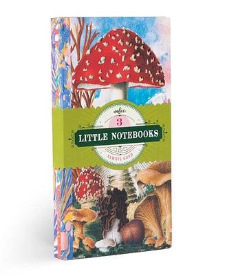 Eeboo Piece Love Mushroom Little Notebooks