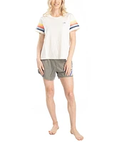 Ocean Pacific Women's Day Breakers T-shirt/Short Set