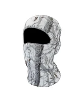 Muk Luks Men's Quietwear Digital Knit Camo 1 Hole Mask, Adventure Snow, One Size