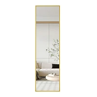 Scratch Resistant Fingerprint-Free Full Body Mirror with Easy Assembly