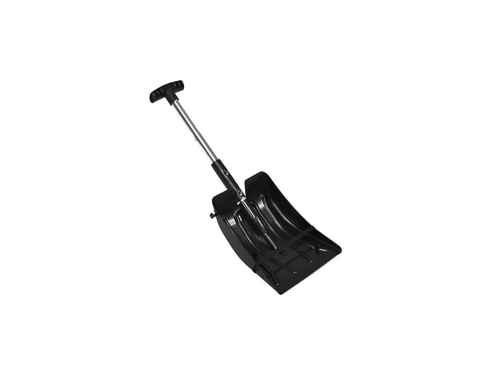 Slickblue 3-in-1 Snow Shovel with Ice Scraper and Snow Brush