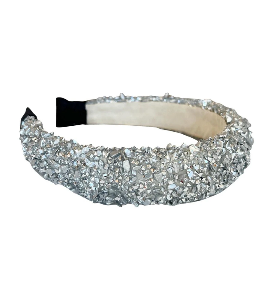 Headbands of Hope Women s All that Glitters Headband - Silver Hues