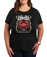 Hybrid Apparel Zodiac Cancer Rock Poster Plus Graphic T-Shirt