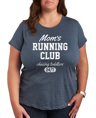 Hybrid Apparel Moms Running Club Plus Graphic T-Shirt