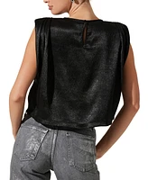 Astr the Label Women's Isola Textured Sleeveless Top