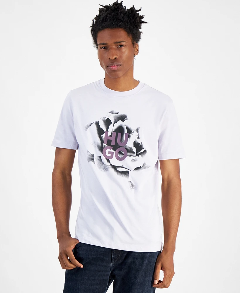 Hugo by Boss Men's Regular-Fit Graphic T-Shirt