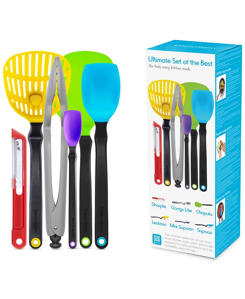 Dreamfarm 6-Piece Ultimate Kitchen Utensil Set