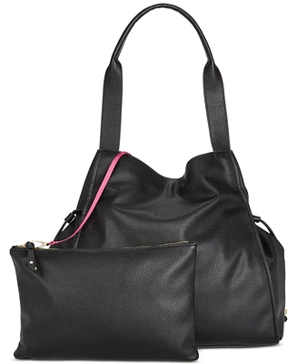 On 34th Jyyll Large Solid Tote with Removable Pouch, Created for Macy's