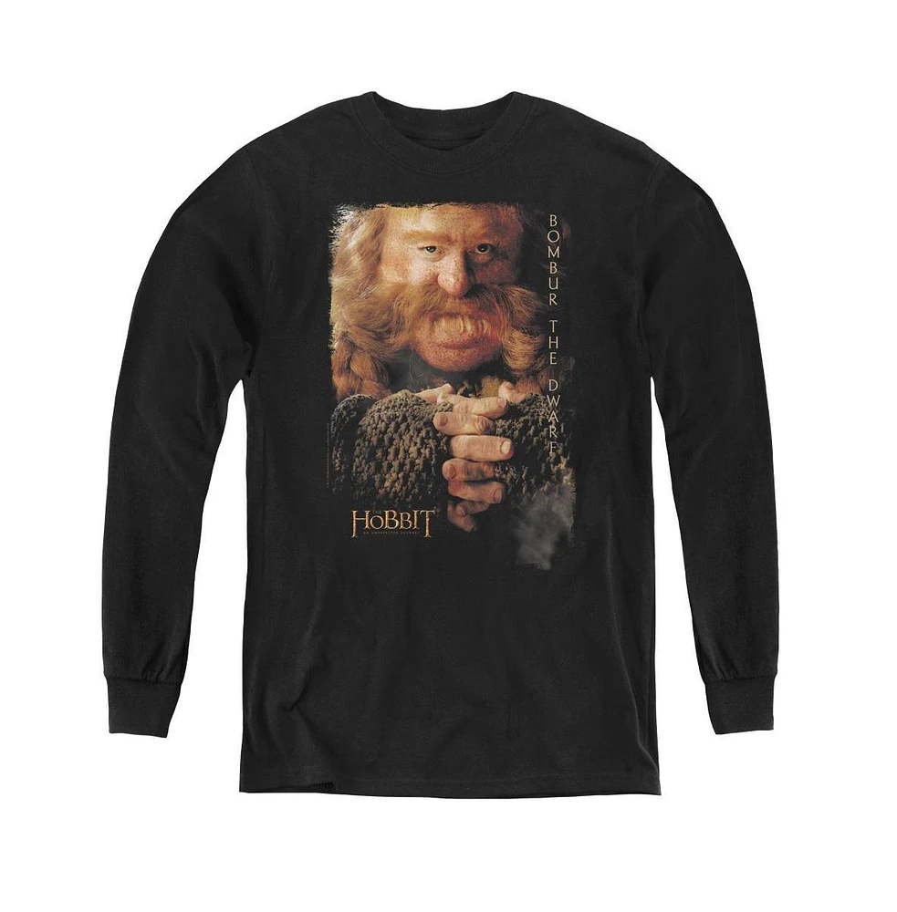 The Hobbit Boys Youth Bombur Long Sleeve Sweatshirts