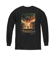 The Hobbit Boys Youth Smaug Poster Long Sleeve Sweatshirts