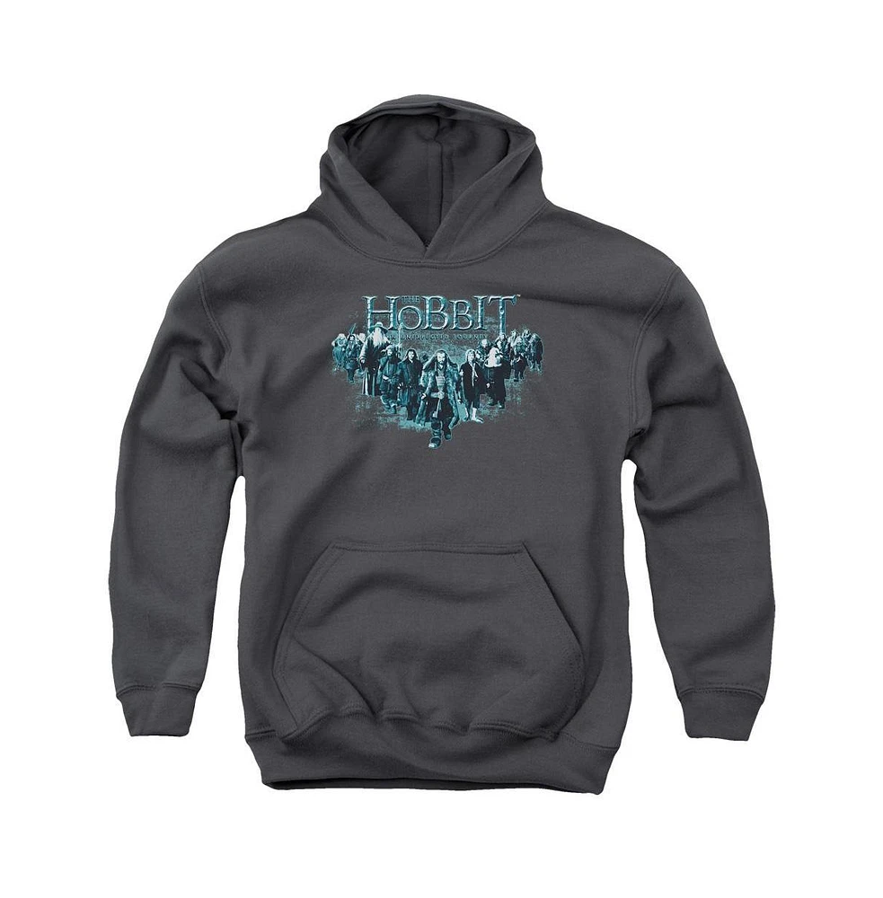 The Hobbit Boys Youth Thorin And Company Pull Over Hoodie / Hooded Sweatshirt