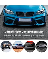 Yescom Containment Mat Garage Floor Mat for Suv Snow Mud Rain Compact Size 7'9"x16'