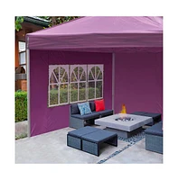 Yescom InstaHibit Universal Window Sidewall UV30+ Fits 10x10ft Canopy Shelter 1 Piece