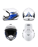 Ahr H-VEN12 Off Road Helmet Dot Dirt Bike Motocross Mx Atv for Youth Unisex Kid