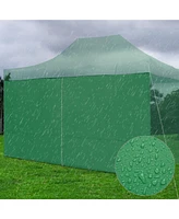 Instahibit 1 Pack Side Wall for 10x15 Ft Ez Pop Up Canopy Tent UV50+ Zipper Yard