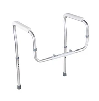 Yescom Toilet Safety Rails Frame Adjustable, Elderly Assistance Products Handles for Seniors Disabled