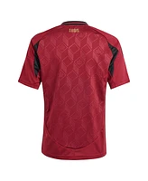 Adidas Big Boys and Girls Burgundy Belgium National Team 2024 Home Replica Jersey