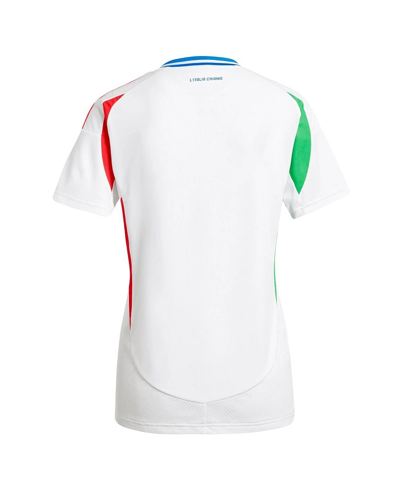 Adidas Women's White Italy National Team 2024 Away Replica Jersey