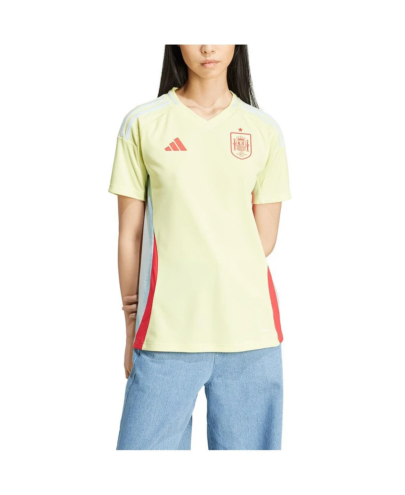 Adidas Women's Yellow Spain National Team 2024 Away Replica Jersey