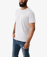 True Religion Men's Short Sleeve High Density Flag Tee