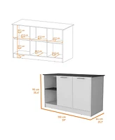 Fm Furniture Mercury Kitchen Island