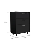 Fm Furniture Penny Storage Cabinet- Drawer Base