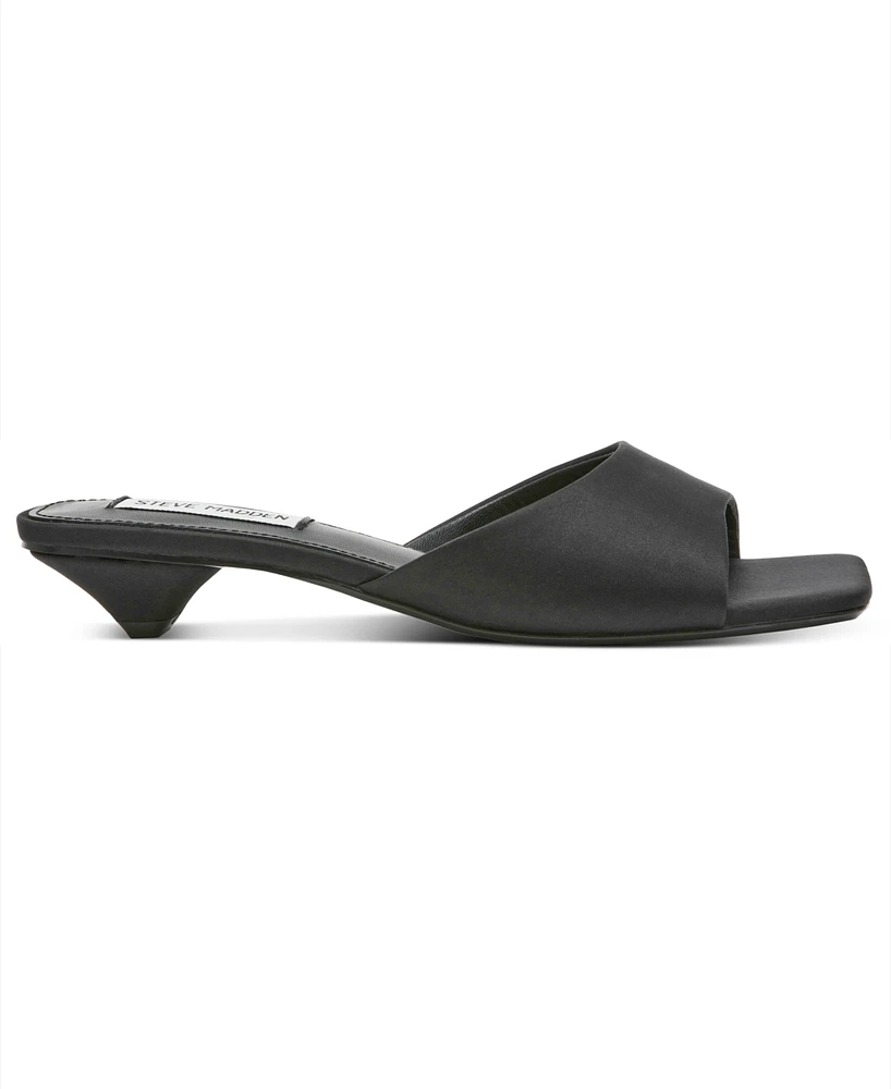 Steve Madden Women's Joanie Slide Kitten-Heel Sandals