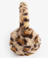 I.n.c. International Concepts Women's Faux-Fur Leopard-Print Earmuffs, Created for Macy's