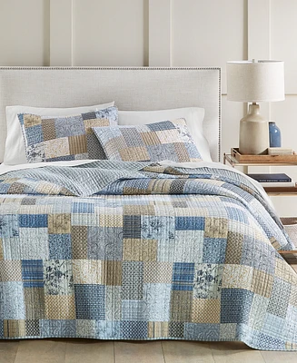 Charter Club Heritage Patchwork Cotton Quilt, Full/Queen, Exclusively at Macy's