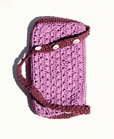 Mango Women's Crochet Handbag