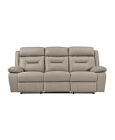 Homelegance White Label Corvallis 87" Double Reclining Sofa