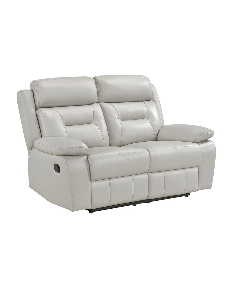 Homelegance White Label Corvallis 63" Double Reclining Love Seat