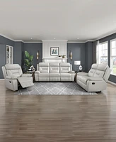 Homelegance White Label Corvallis 87" Double Reclining Sofa