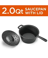 Commercial Chef 2.0 Qt Saucepan with Lid