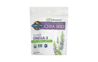 Garden of Life Raw Organics Chia Seeds, 12 Oz