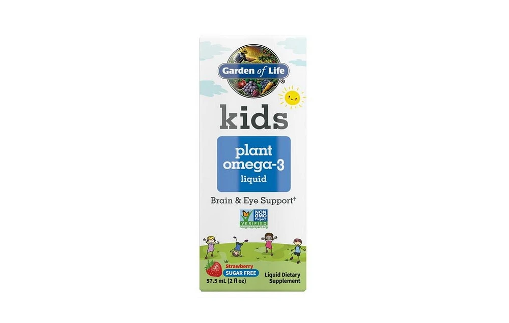 Now Foods Garden of Life kids plant omega-3 Strawberry, 2 Oz