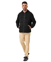 Hawke & Co. Men's Puffer Vest Hoodie