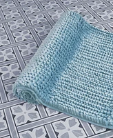 Laura Ashley Butter Chenille 2-Pc. Bath Mat Set