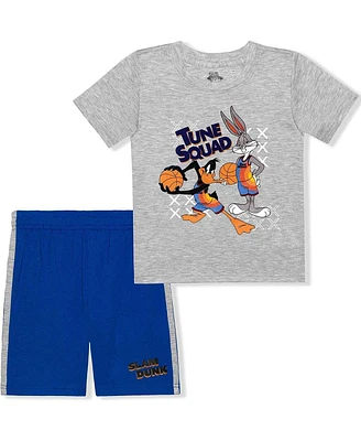 Children's Apparel Network Toddler Space Jam T-Shirt and Shorts Set