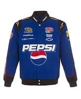 Jh Design Men's Royal Jeff Gordon Pepsi Full-Snap Twill Uniform Jacket