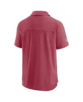 Nike Men's Cardinal Arizona Cardinals Sideline Lockup Performance Polo