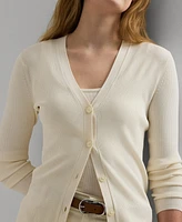 Lauren Ralph Lauren Women's Slim-Fit V-Neck Cardigan