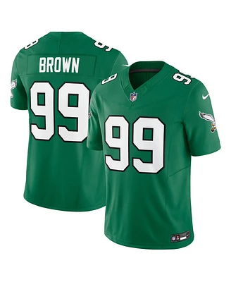 Nike Men's Jerome Brown Kelly Green Philadelphia Eagles Alternate Vapor F.u.s.e. Limited Jersey