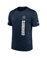 Nike Men's Navy Dallas Cowboys 2024 Sideline Velocity Performance T-Shirt