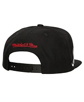 Mitchell & Ness Men's Black Atlanta Braves Shattered Snapback Hat