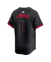 Nike Men's Barry Larkin Black Cincinnati Reds City Connect Limited Player Jersey