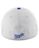 '47 Brand Men's Gray/Royal Kansas City Royals Sure Shot Classic Franchise Fitted Hat