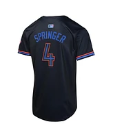 Nike Big Boys and Girls George Springer Navy Toronto Blue Jays 2024 City Connect Limited Player Jersey