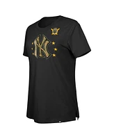 New Era Women's Black York Yankees Armed Forces Day T-Shirt