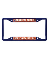 Wincraft Edmonton Oilers 2024 Stanley Cup Final Laser Cut License Plate Frame